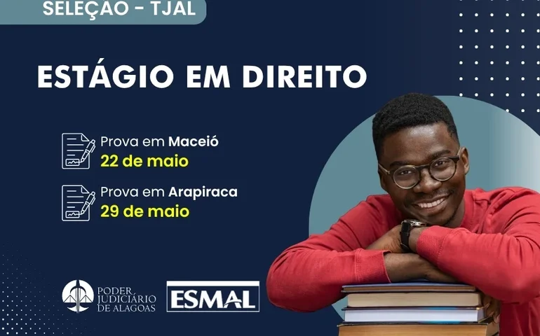 Recorde de inscritos: Mais de 800 estudantes de Direito disputam vagas de estágio no TJAL