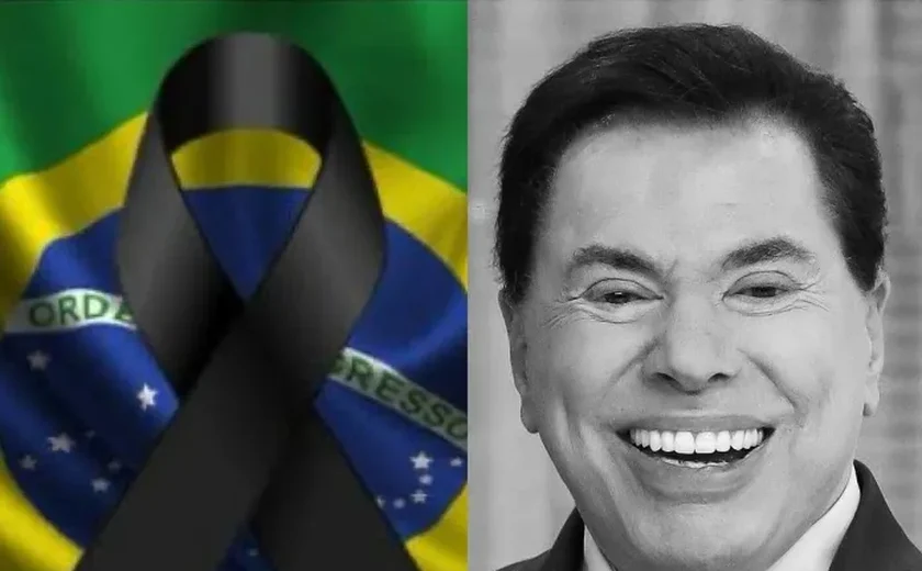 Presidente do Senado decreta luto oficial de três dias pela morte de Silvio Santos