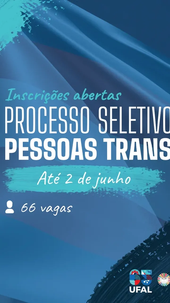 Ufal abre processo seletivo para pessoas trans ingressarem na graduação
