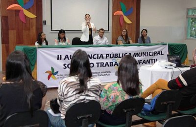 Assistência Social de União promove audiência sobre trabalho infantil