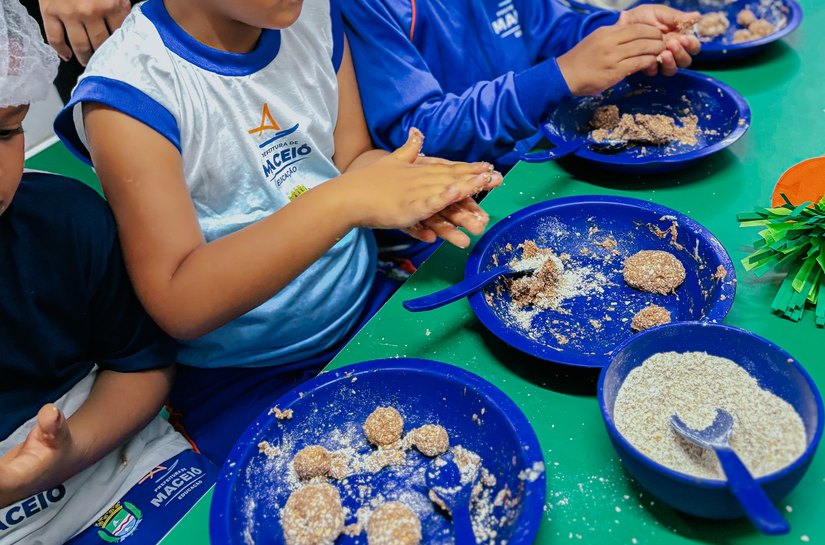 Páscoa saudável transforma rotina de crianças no Gigantinhos Graciliano Ramos