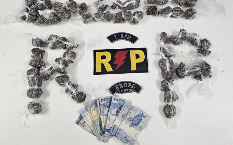 Polícia Militar apreende drogas e material roubado em ações no interior do estado