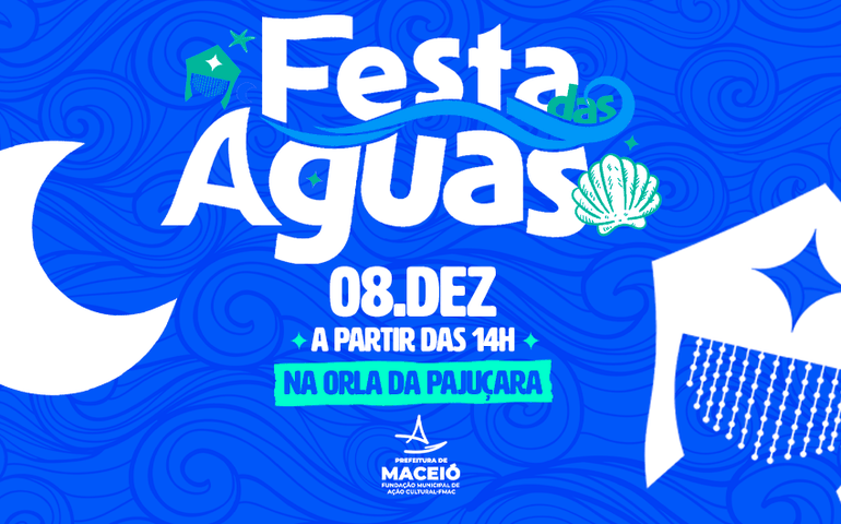 Festa das Águas celebra tradição, fé e cultura afro na orla da Pajuçara