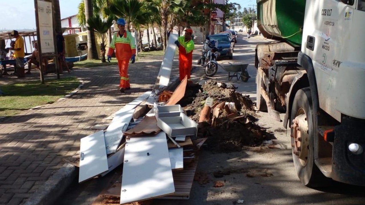 Sudes recolhe mais de 420 toneladas de resíduos em bairros afetados pelas chuvas