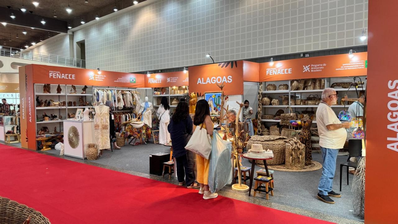 Artesanato alagoano supera expectativas e comercializa mais de R$ 1 milhão em duas feiras nacionais