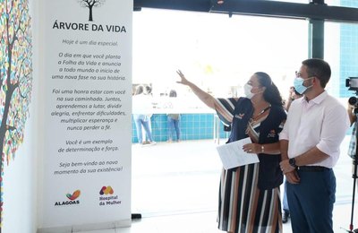 Paulo Dantas visita Hospital da Mulher e assume compromisso com profissionais de saúde  