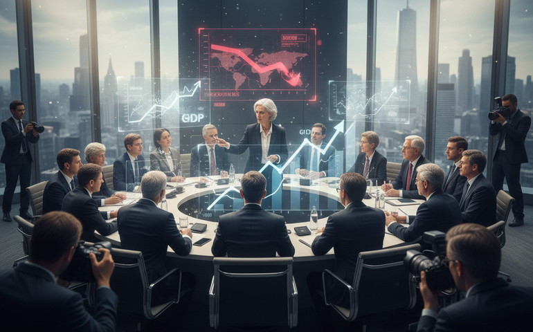 FMI revisa para cima previsão do PIB global em 2026, mas alerta para riscos e desaceleração em 2027