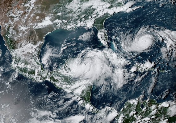 Furacão lançou uma chuva de microplásticos sobre o Canadá