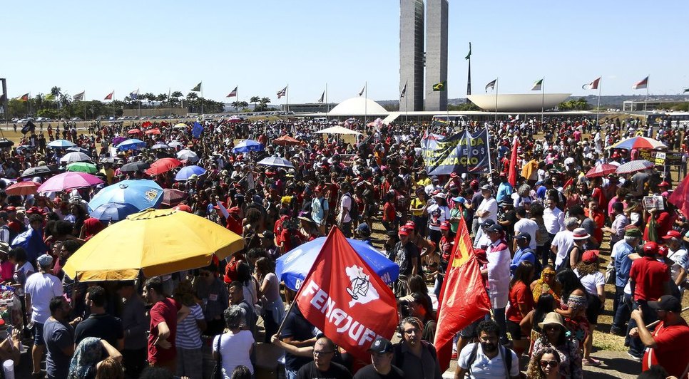 MANIFESTANTES  / Foto: Marcelo Camargo/Agência Brasil