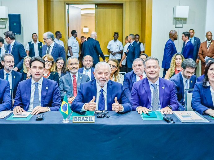 Na Guiana, Renan Filho defende integração por meio de rotas rodoviárias que ligam Amapá e Roraima aos países vizinhos