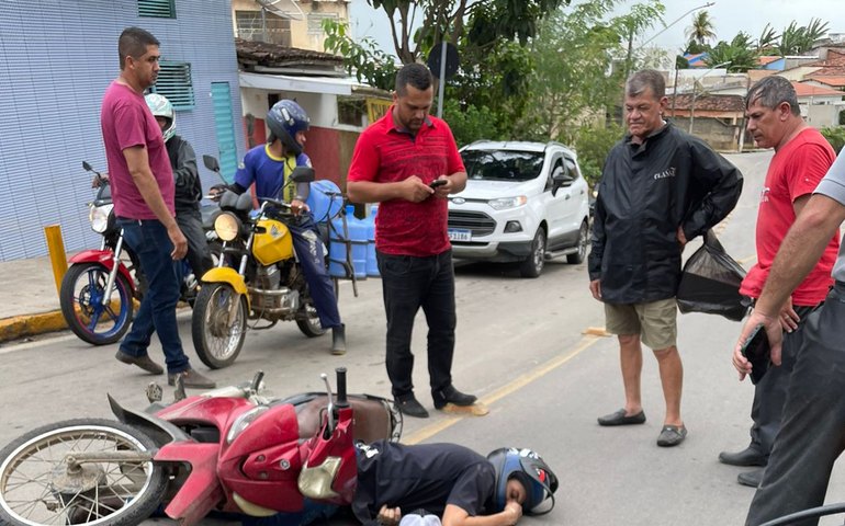 Motociclista sofre atentado à bala nesta quarta-feira em  Palmeira dos Índios