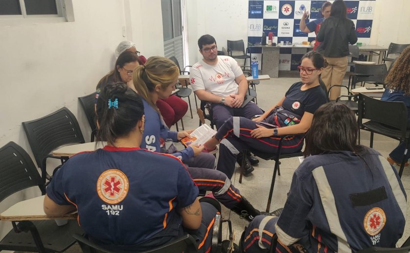 Samu Maceió promove segunda edição do curso sobre atendimento a mulheres vítimas de violência