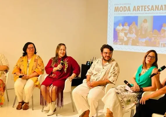 Artesanato alagoano é destaque em roda de conversa sobre moda e identidade