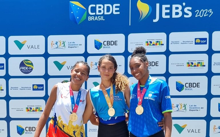 Atleta coruripense é medalha de ouro no JEBS e carimba o passaporte para participar dos Jogos Escolares Sulamericanos no Chile