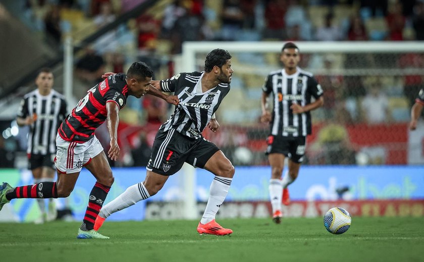 David Luiz perde pênalti e Flamengo empata com Atlético-MG