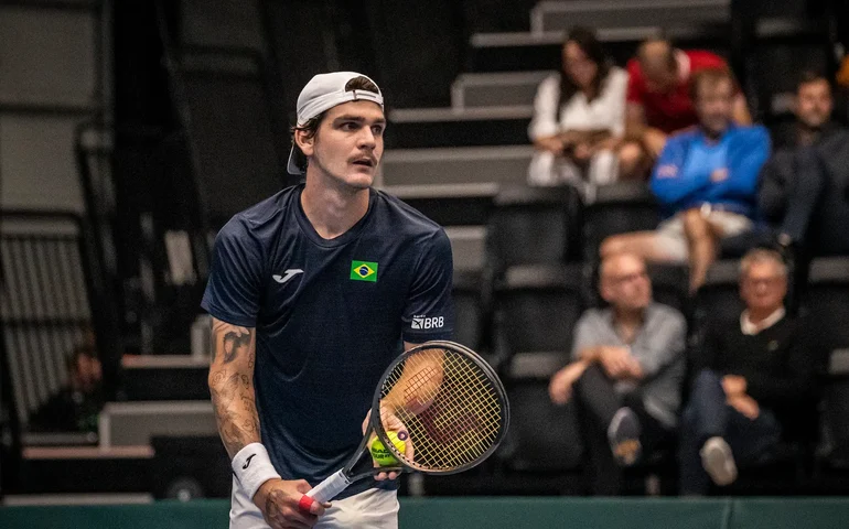 CBT anuncia tenistas convocados para defender Brasil na Copa Davis; veja lista