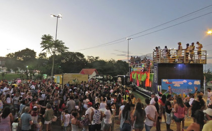 Prefeitura realiza shows no domingo de carnaval, no Bosque das Arapiracas