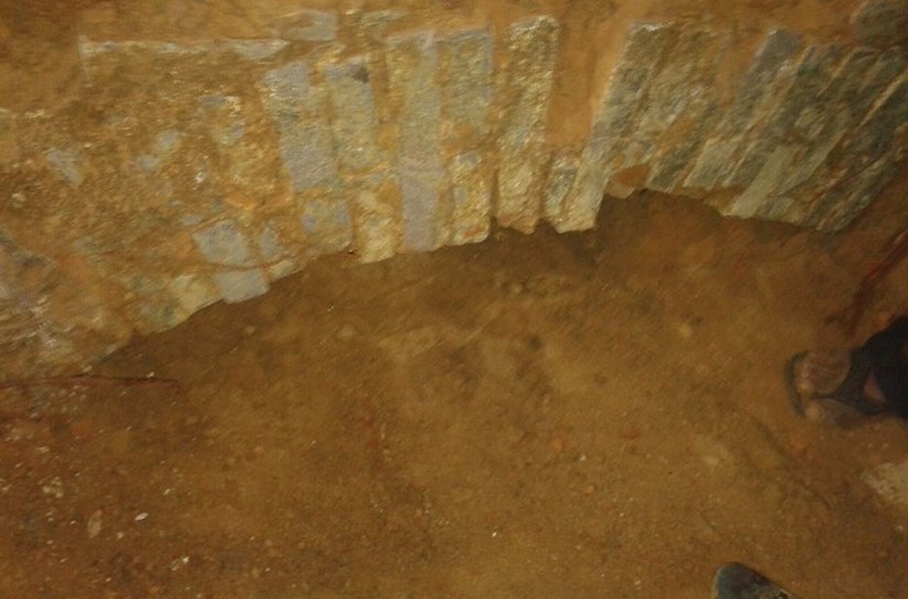 Portocalvenses encontram construção subterrânea antiga