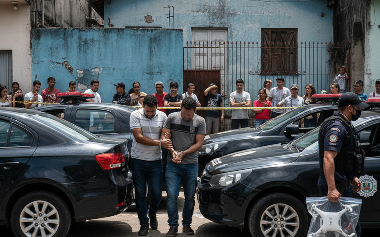 Suspeitos de matar jovem com tiro na cabeça na frente do pai e namorado em SP são presos