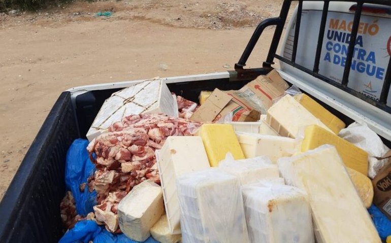 Vigilância Sanitária de Maceió apreende mais quatro toneladas de produtos impróprios para consumo