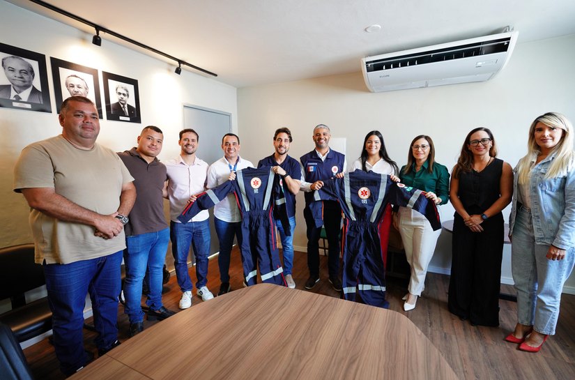 Sesau entrega mais de 1.500 novos equipamentos de proteção para os socorristas do Samu em Alagoas