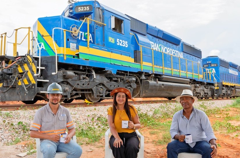 Teste operacional da Transnordestina é tema do podcast Desenvolve Aí