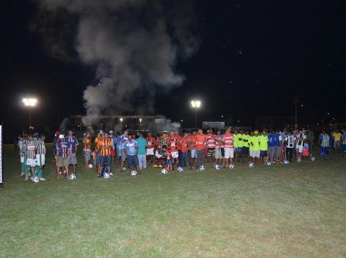 Campeonato Amador de Futebol de Campo é iniciado em São Miguel