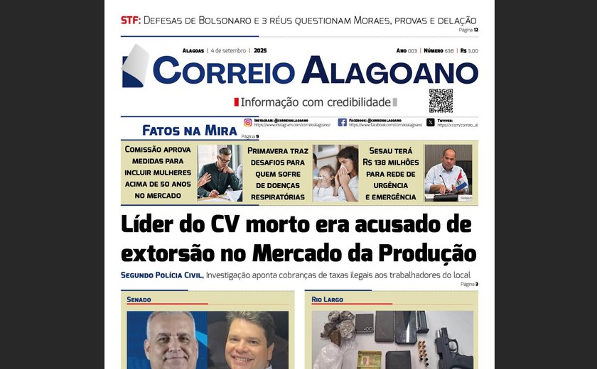 Líder do CV morto era acusado de extorsão no Mercado da Produção