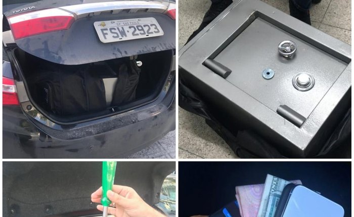 Polícia Civil apreendeu veículo e materiais roubados de apartamento de luxo em São José, no Centro do Recife — Foto: Polícia Civil/Divulgação