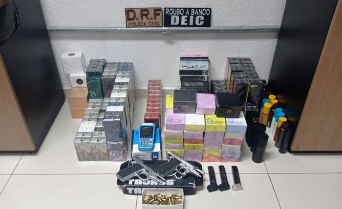 Produtos apreendidos Produtos apreendidos