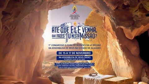 1° Congresso e Feira de Missões da 4ª Região - Acessível em Libras (15/11/2024)