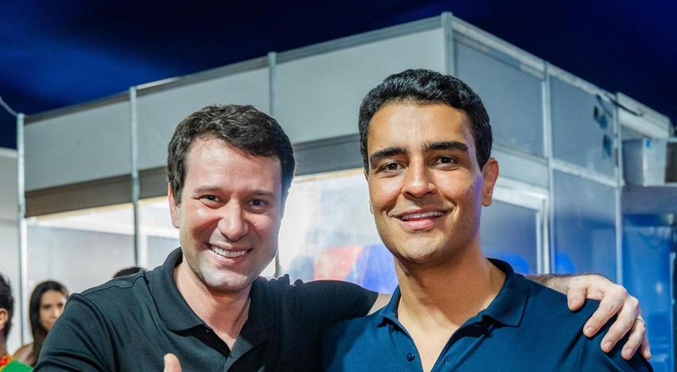 Deputado Daniel Barbosa e Ex-prefeito JHC. Fonte: Agora Alagoas