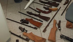 armas apreendidas umbaúba 