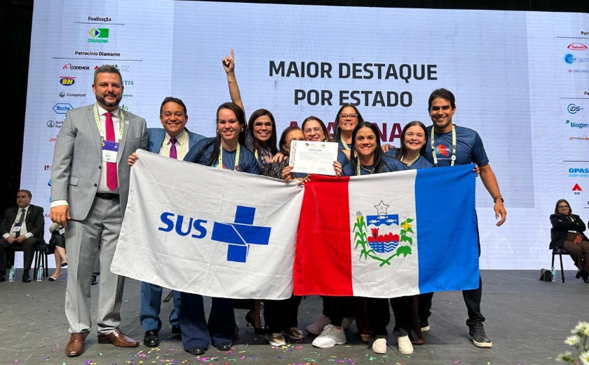 Programa ArteTerapia de Santana do Mundaú foi classificado como a melhor experiência de AL na 20ª Mostra Aqui tem SUS em Belo Horizonte