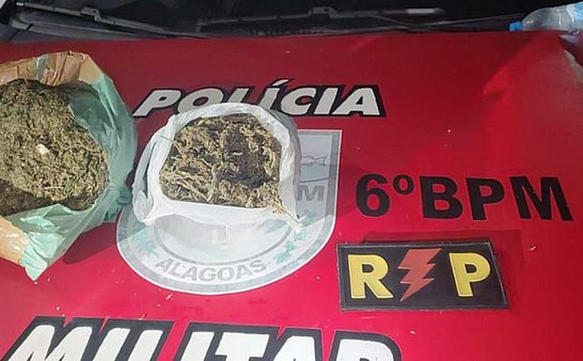 PM Apreende Drogas e Arma em Maragogi: Operações Distintas Marcam a Noite