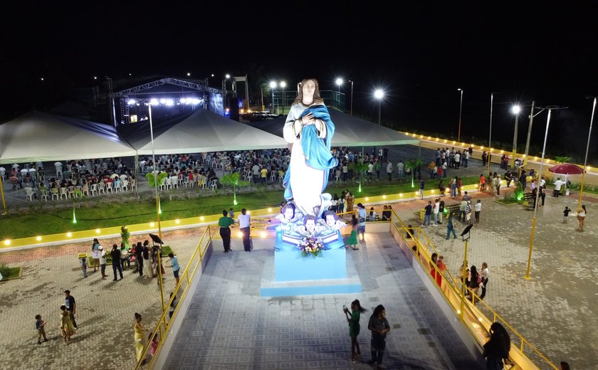 Prefeito Jorge Galvão inaugura Mirante da Fé em Jundiá em momento de muita devoção e presença da comunidade