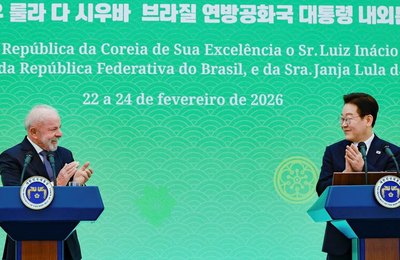 “Agora, damos início a um renovado ciclo de desenvolvimento e prosperidade compartilhada entre Brasil e Coreia do Sul”, afirma Lula em Seul