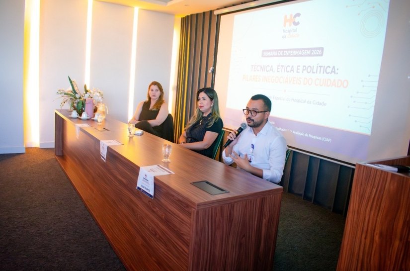 Hospital da Cidade promove debate sobre protagonismo da enfermagem durante programação especial da categoria