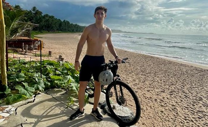 João Paulo Sabino esteve em busca de uma atividade física prazerosa e que pudesse lhe auxiliar na locomoção