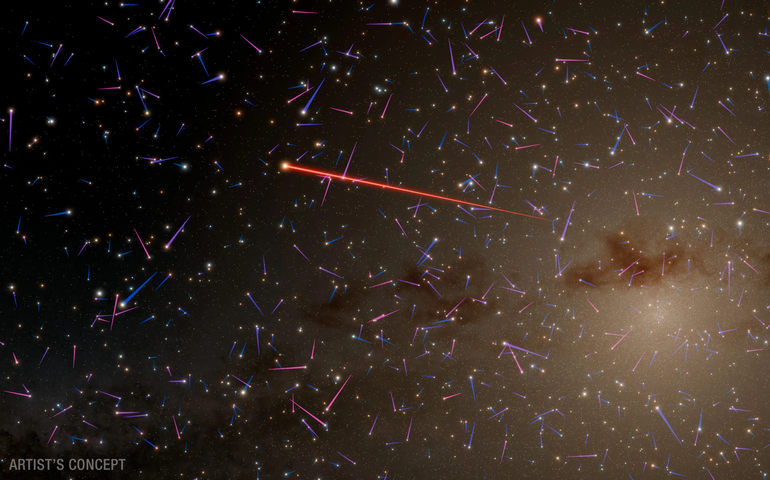 Astrônomos detectam 'pulsações' de estrela fugitiva fora do disco galáctico da Via Láctea