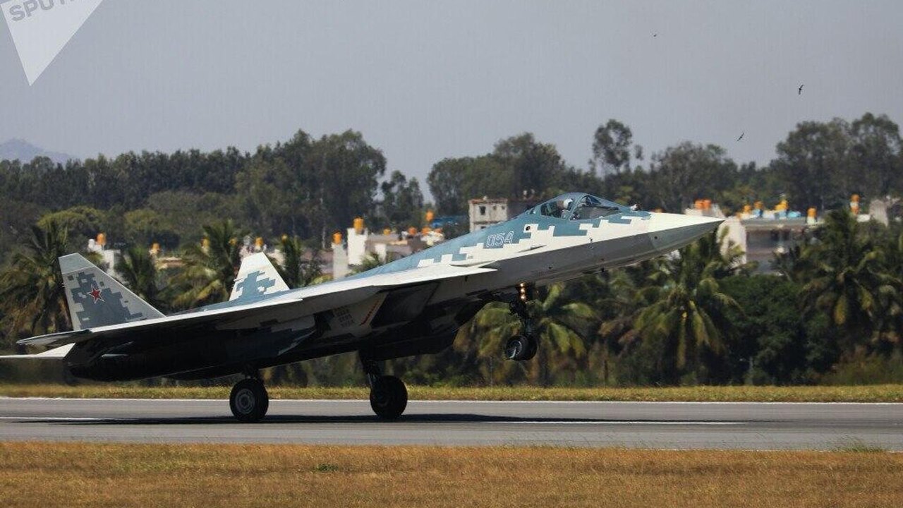 Rússia implementa sistema de IA em caça Su-57 que atuará como 2º piloto eletrônico
