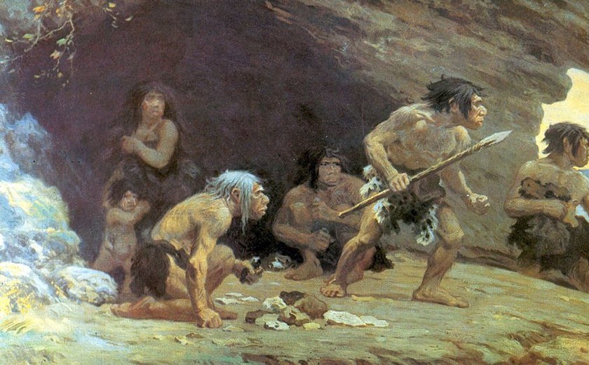 Nós e neandertais tivemos famílias mistas por longo tempo transmitindo seu DNA, revela estudo