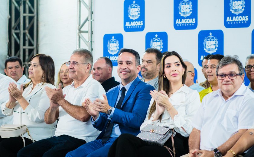 Governador Paulo Dantas entrega primeira etapa da Avenida do Futuro, em São Miguel dos Campos