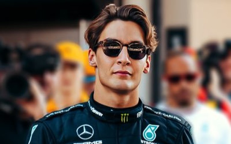 Russell é o mais veloz em pista molhada e lidera 3º treino livre para o GP da Inglaterra de F-1