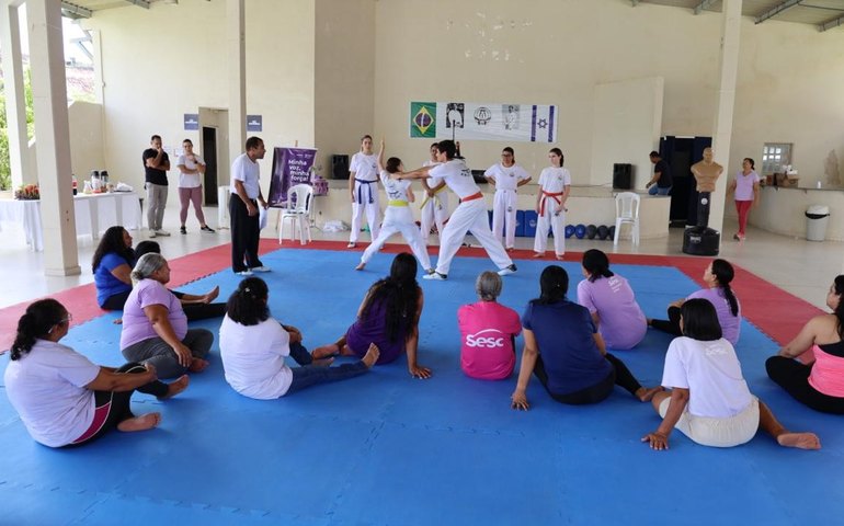 Krav Maga empodera mulheres em oficina contra violência doméstica