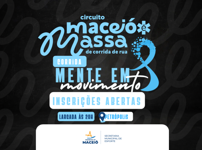Inscrições para 2ª etapa do Circuito Maceió é Massa de Corrida de Rua abrem nesta terça (9)