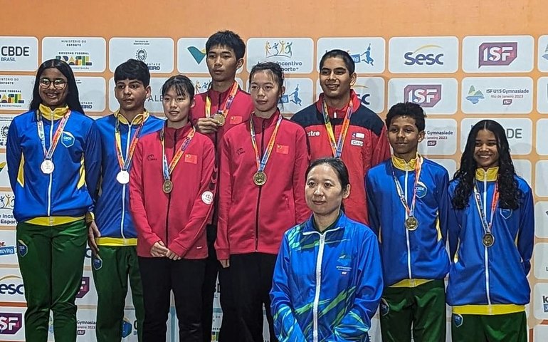 Seleção brasileira de saltos ornamentais conquista 7 medalhas
