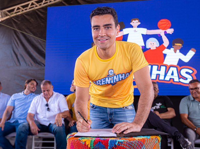 JHC faz investimento histórico em esporte com construção de 60 areninhas