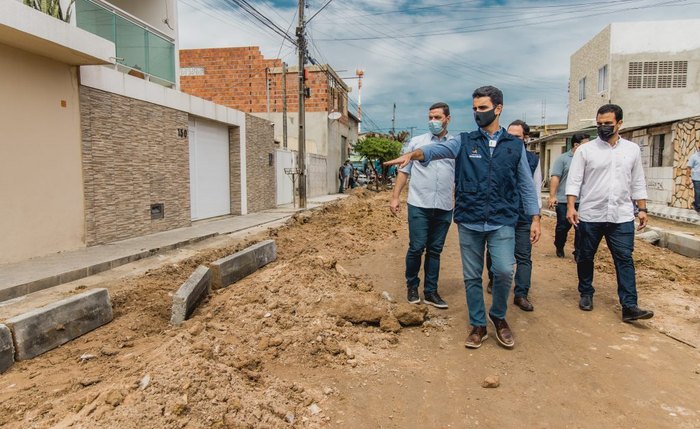 Obras iniciaram pelo bairro da Santa Lúcia e vai beneficiar mais de 32 mil pessoas do local