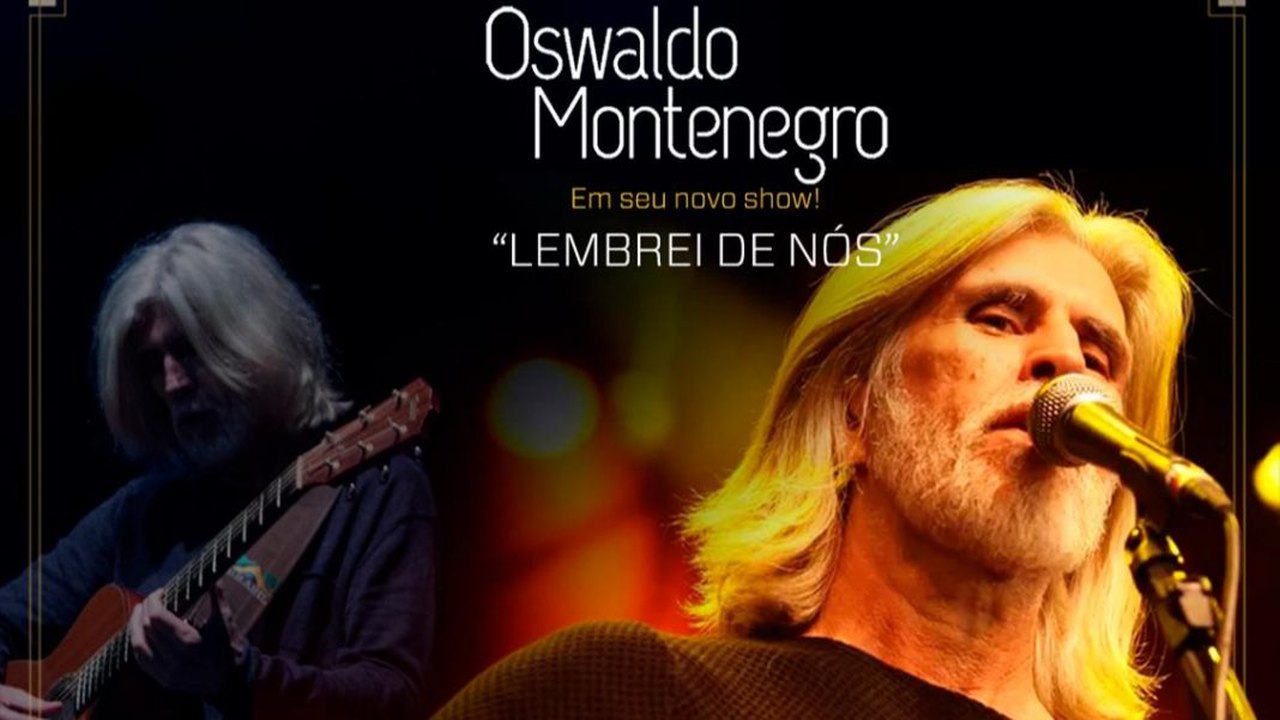 Oswaldo Montenegro faz show em Penedo, no Theatro Sete de Setembro
